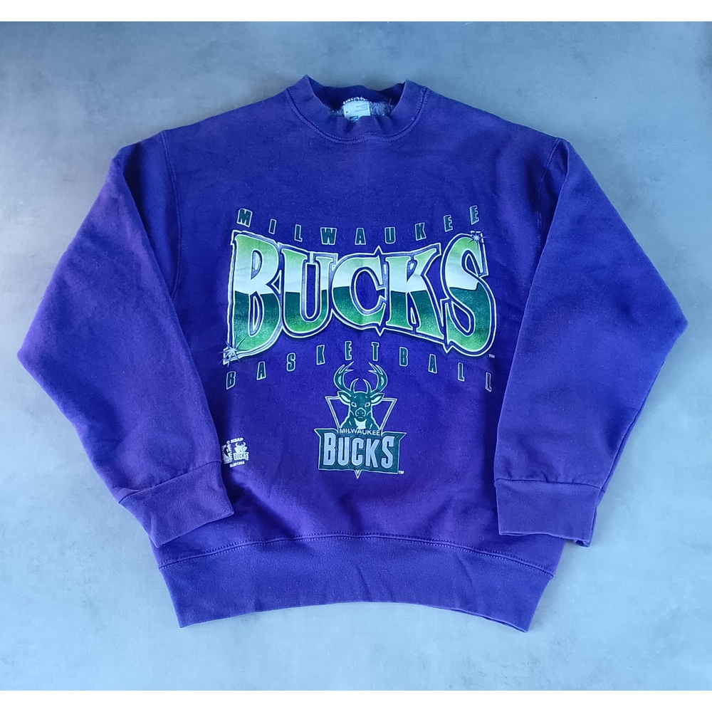 Vintage 90s NBA Milwaukee Bucks Salem Crewneck